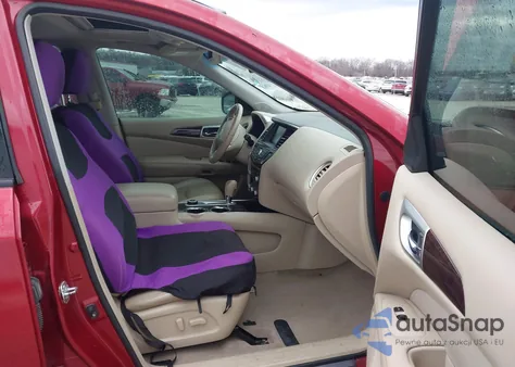 2014 Nissan Pathfinder Sl из США, поврежденный, VIN 5N1AR2MM1EC687848